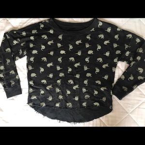 Vans cat sweatshirt